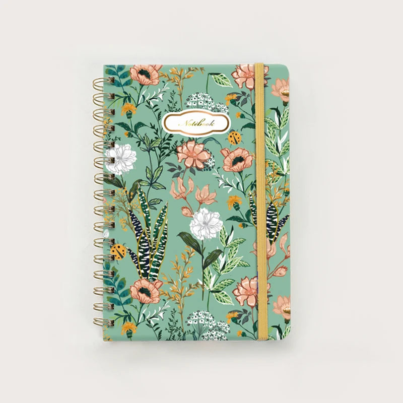Hardcover Spiral Diary Notebook