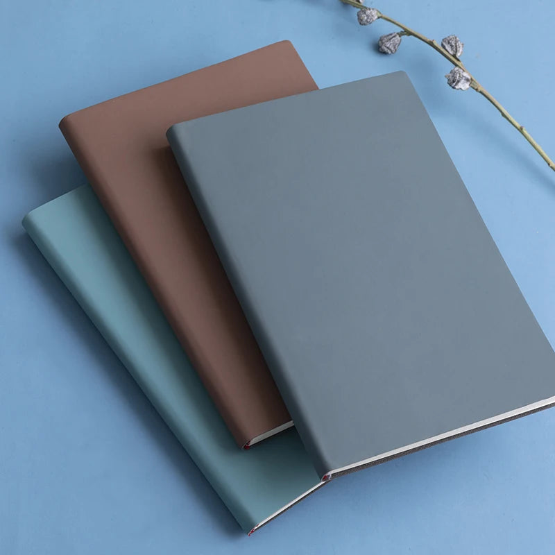 A5 Soft Leather Notebook