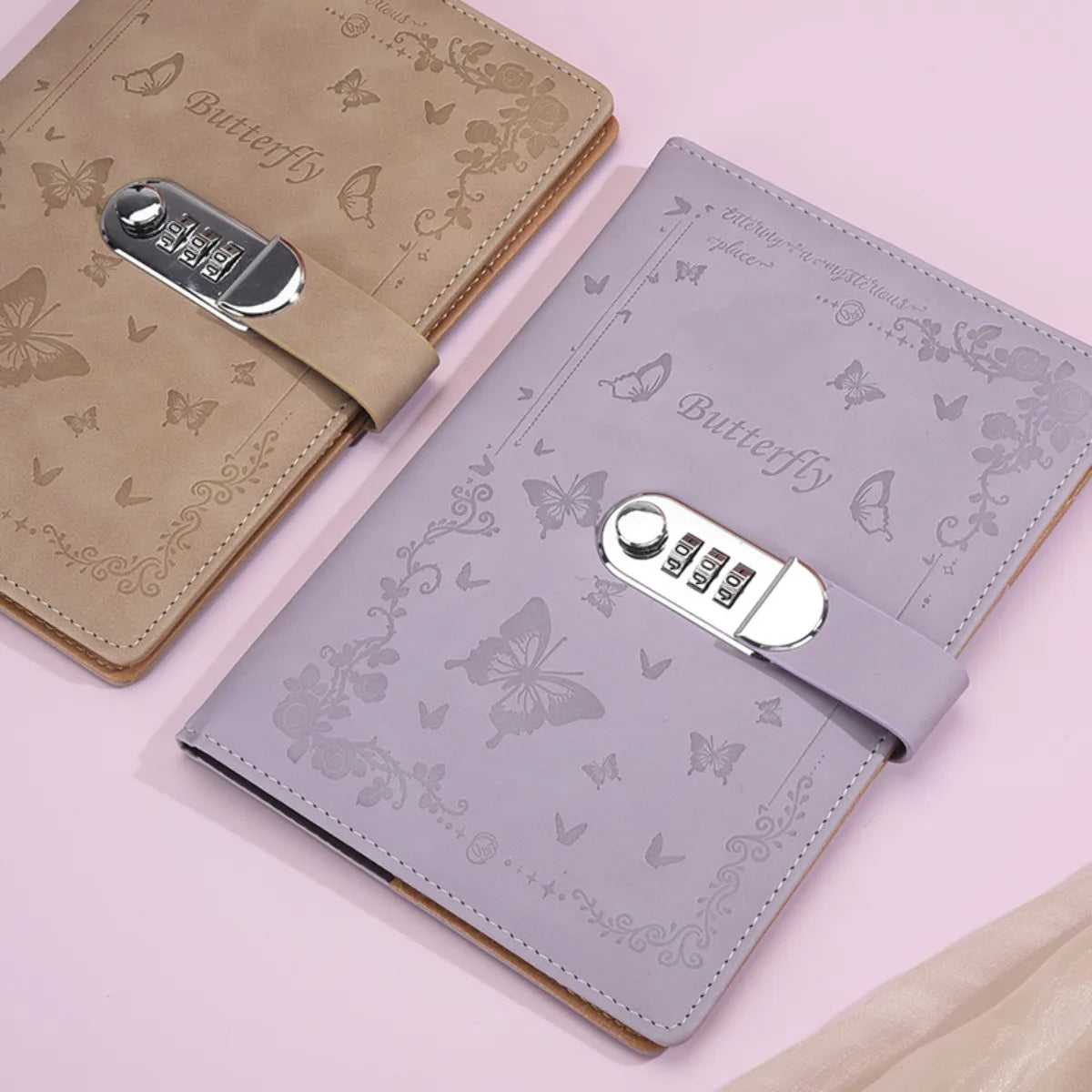 A5 Lock Password Diary