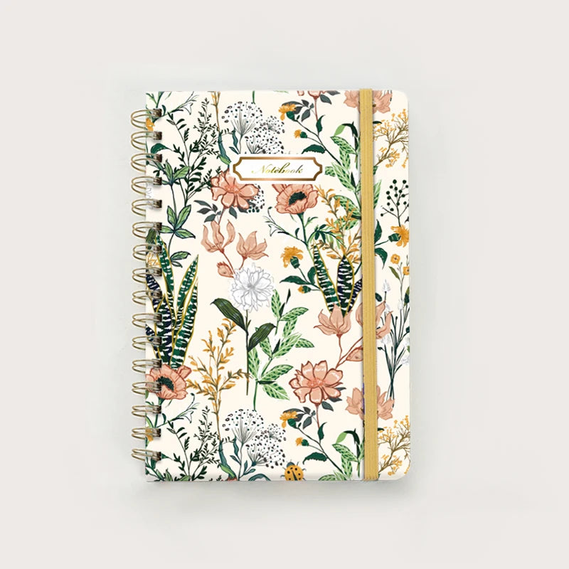 Hardcover Spiral Diary Notebook