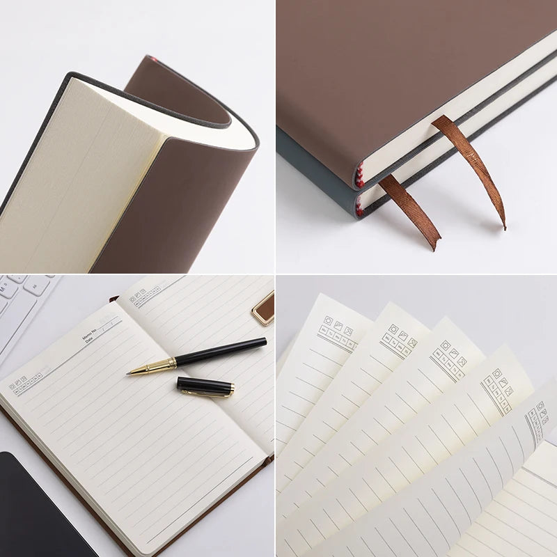 A5 Soft Leather Notebook