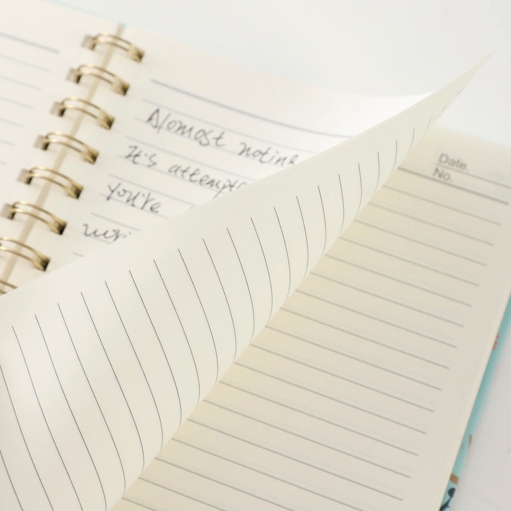 Hardcover Spiral Diary Notebook