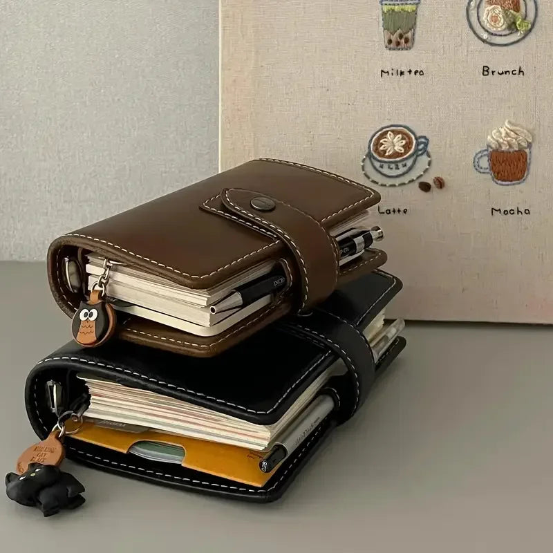 A7 Leather Travel Journal