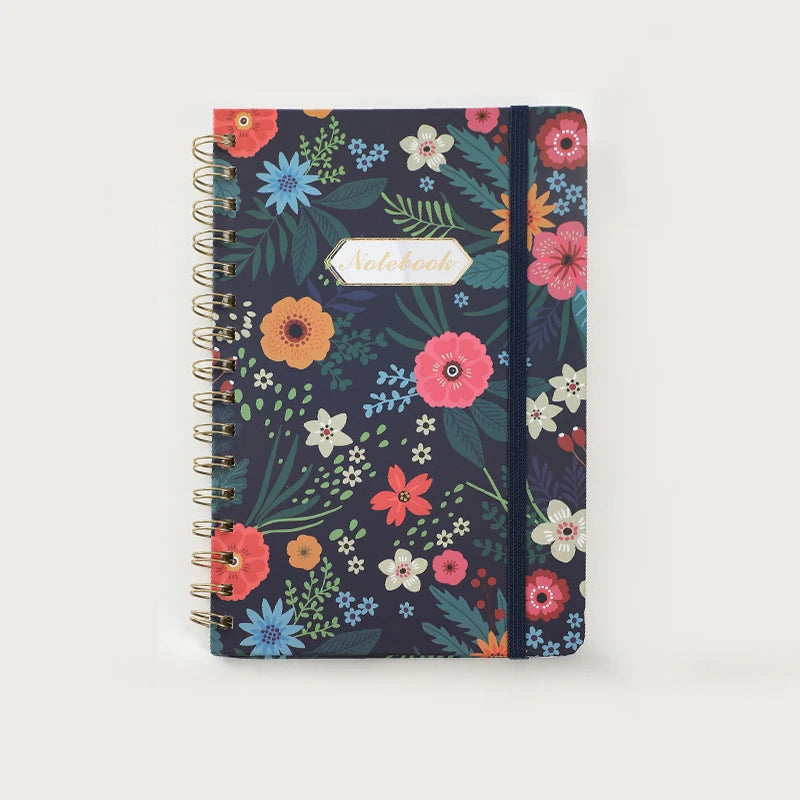 Hardcover Spiral Diary Notebook